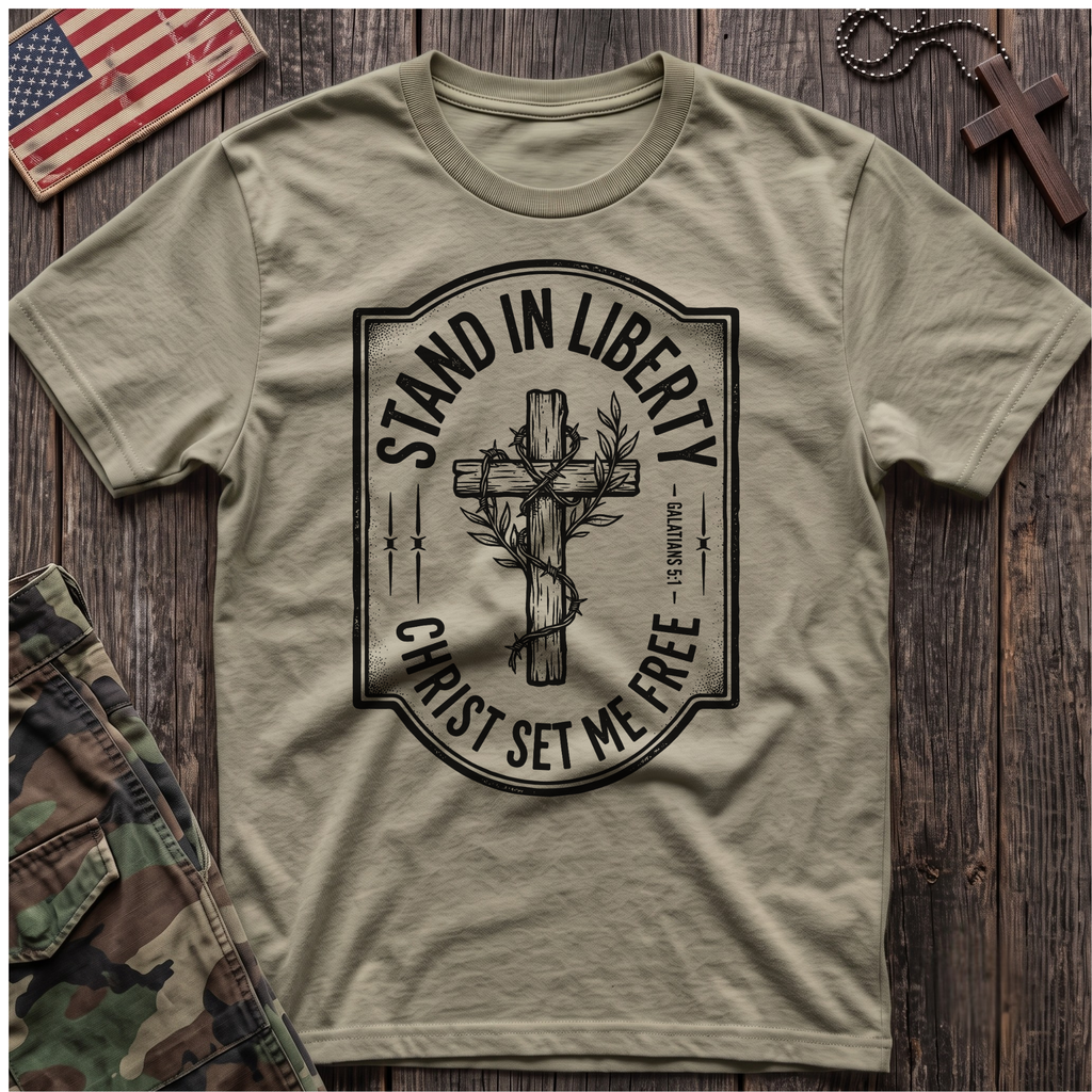 Christ Set Me Free T-Shirt