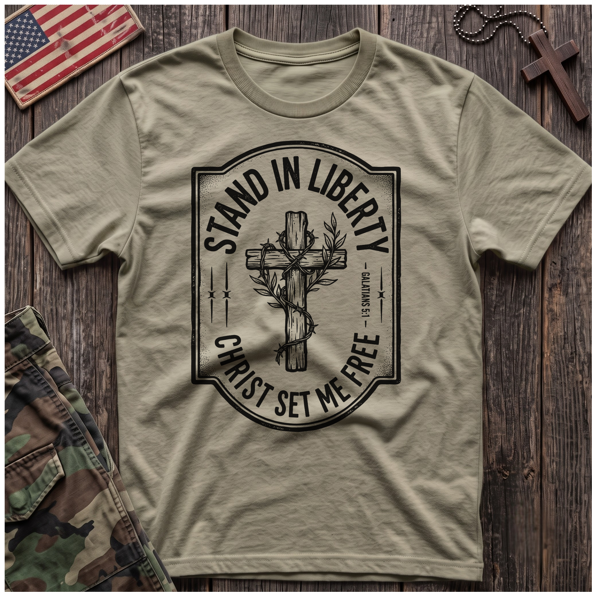 Christ Set Me Free T-Shirt