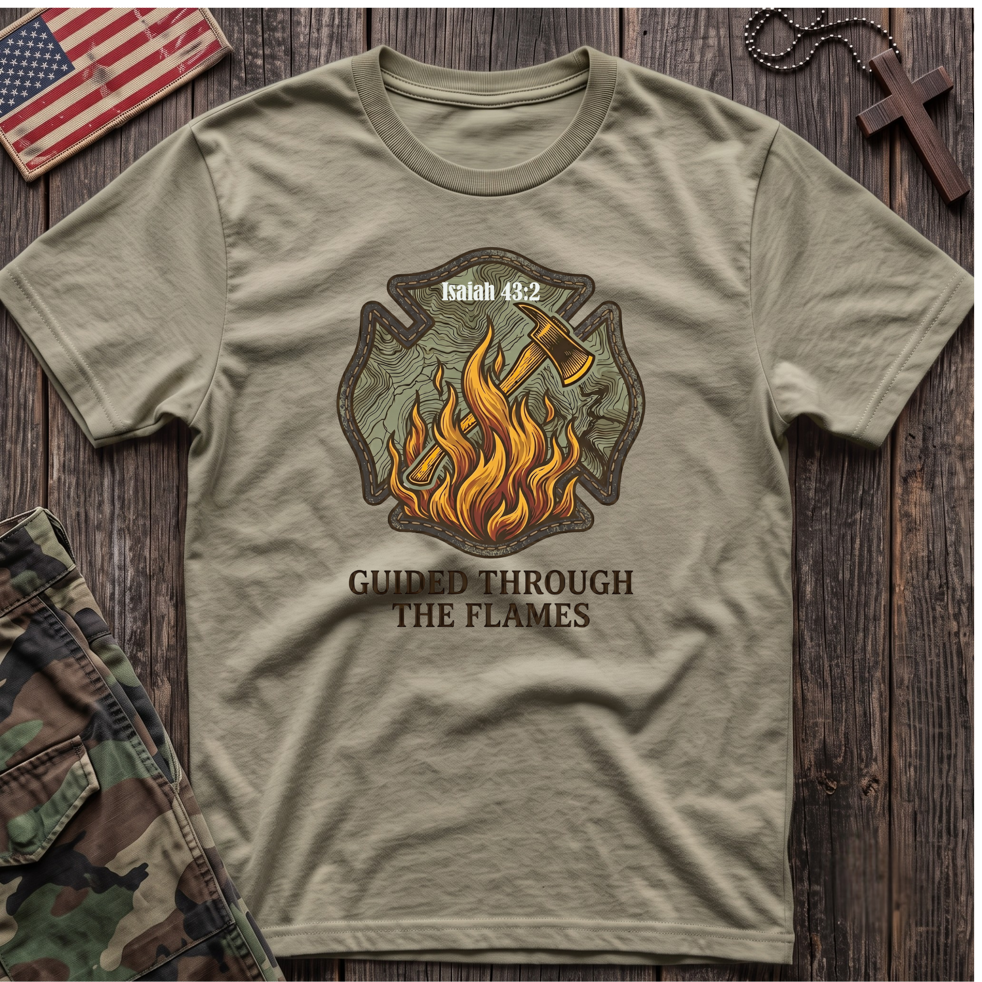 Guided Thru The Flames T-Shirt