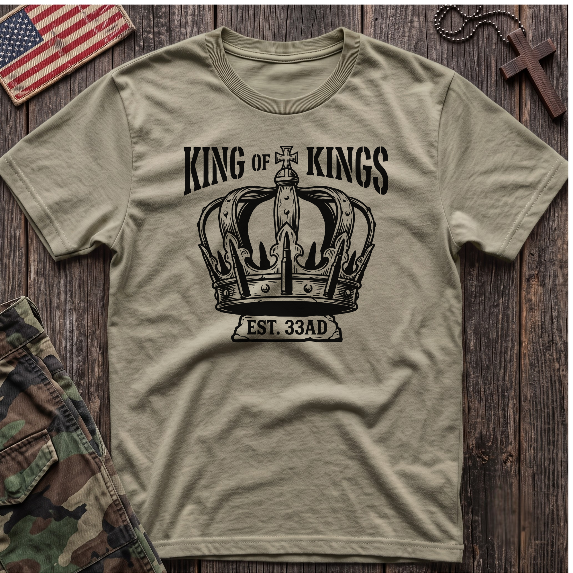 Bullet Crown King T-Shirt