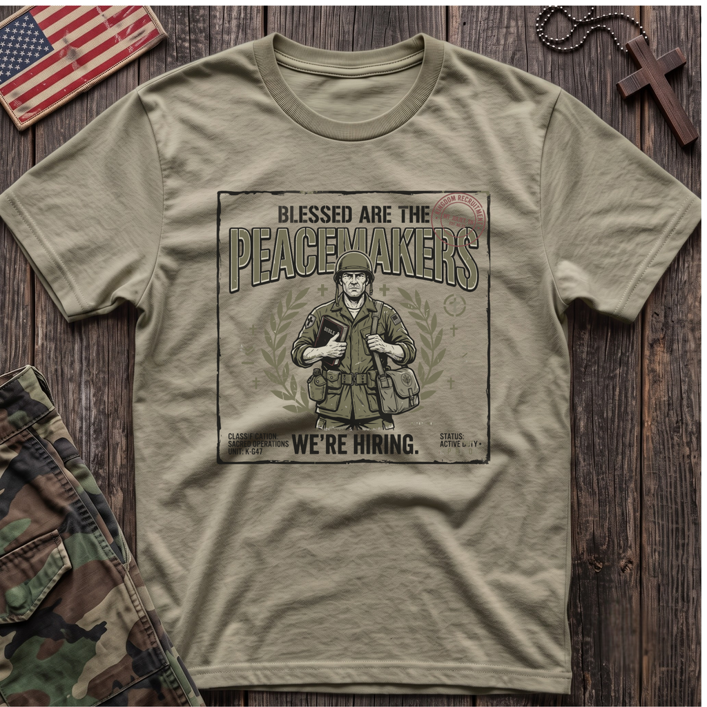 Peacemakers Army Poster T-Shirt