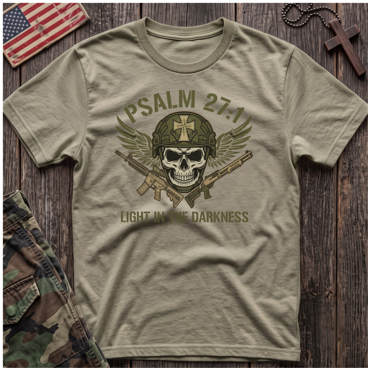 27:1 Skull Helmet T-Shirt
