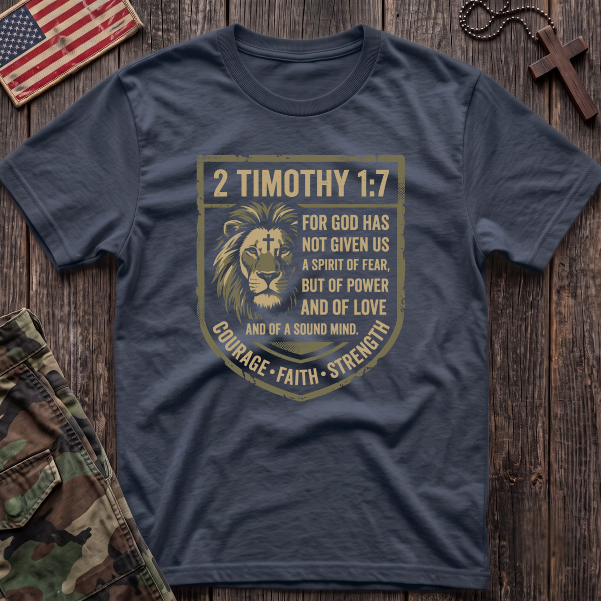 2 Timothy Lion T-Shirt