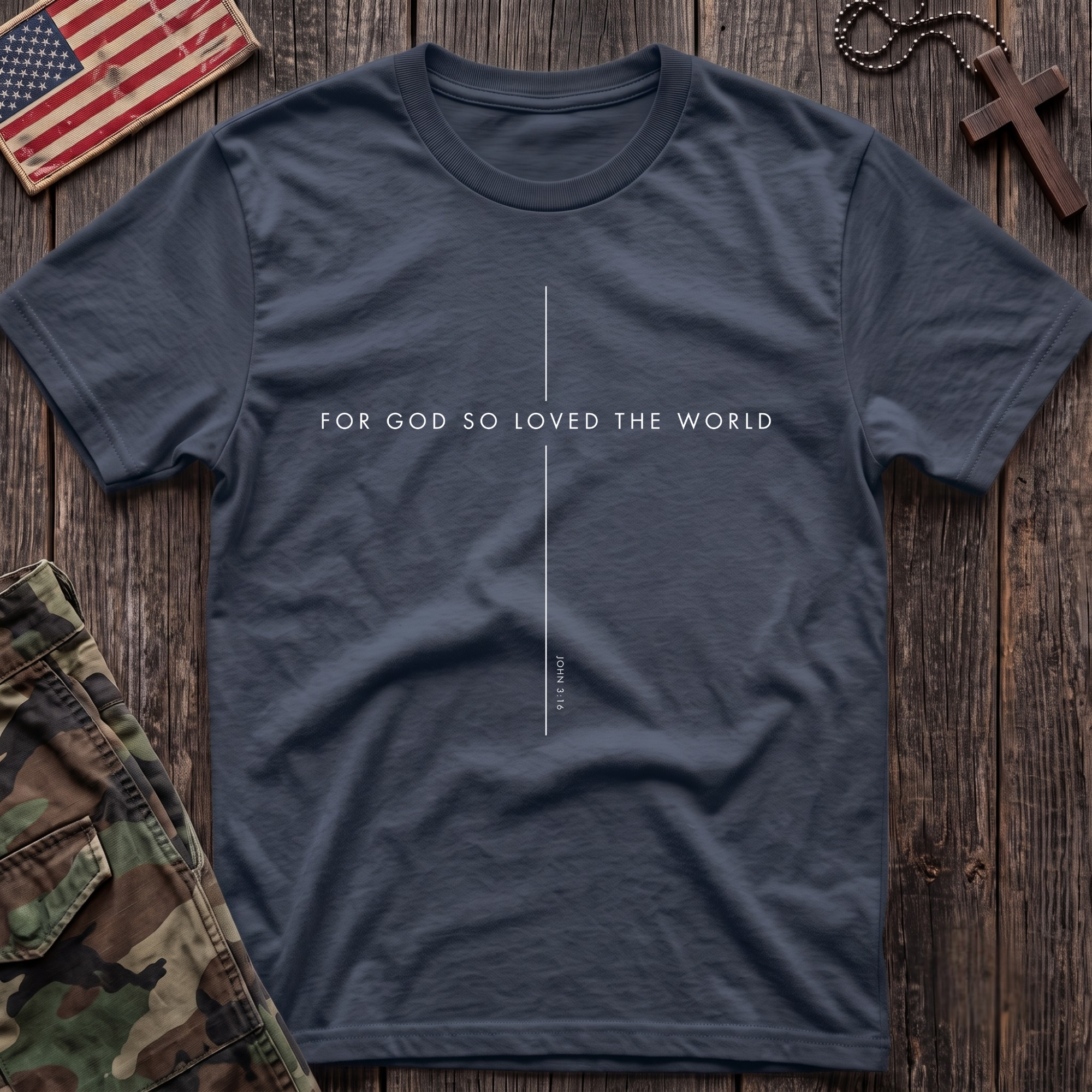 God So Loved T-Shirt