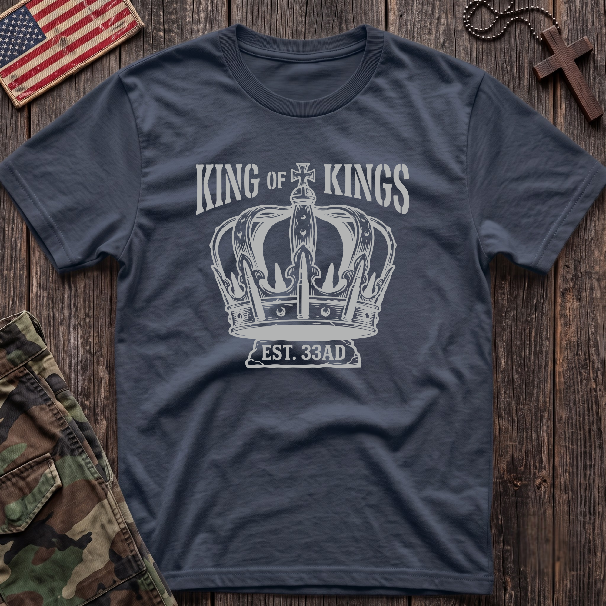 Bullet Crown King T-Shirt
