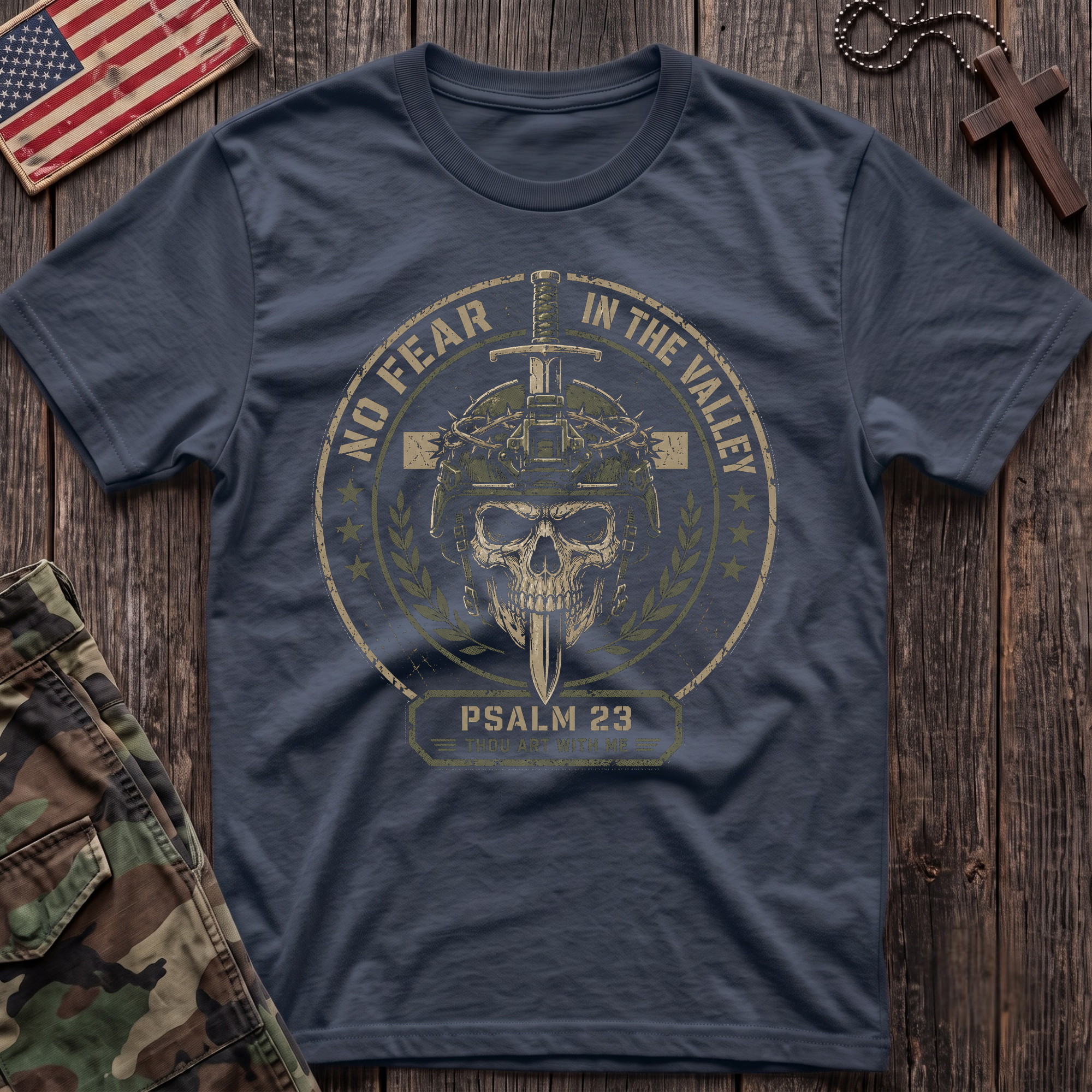 Valley Psalm 23 T-Shirt