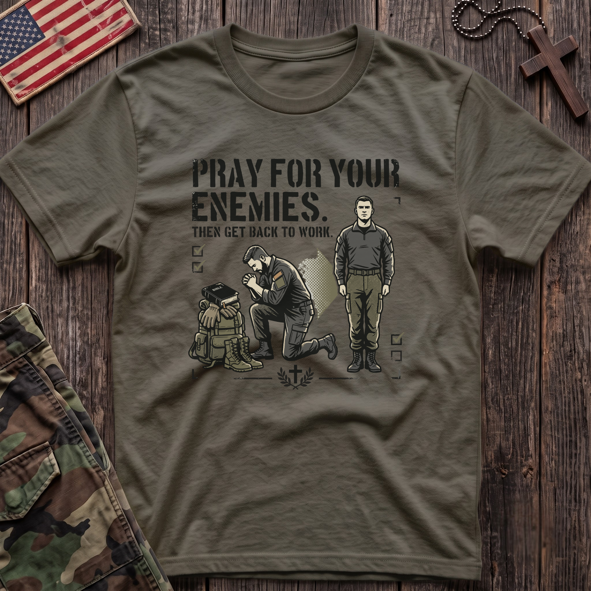 Pray For Your Enemies T-Shirt