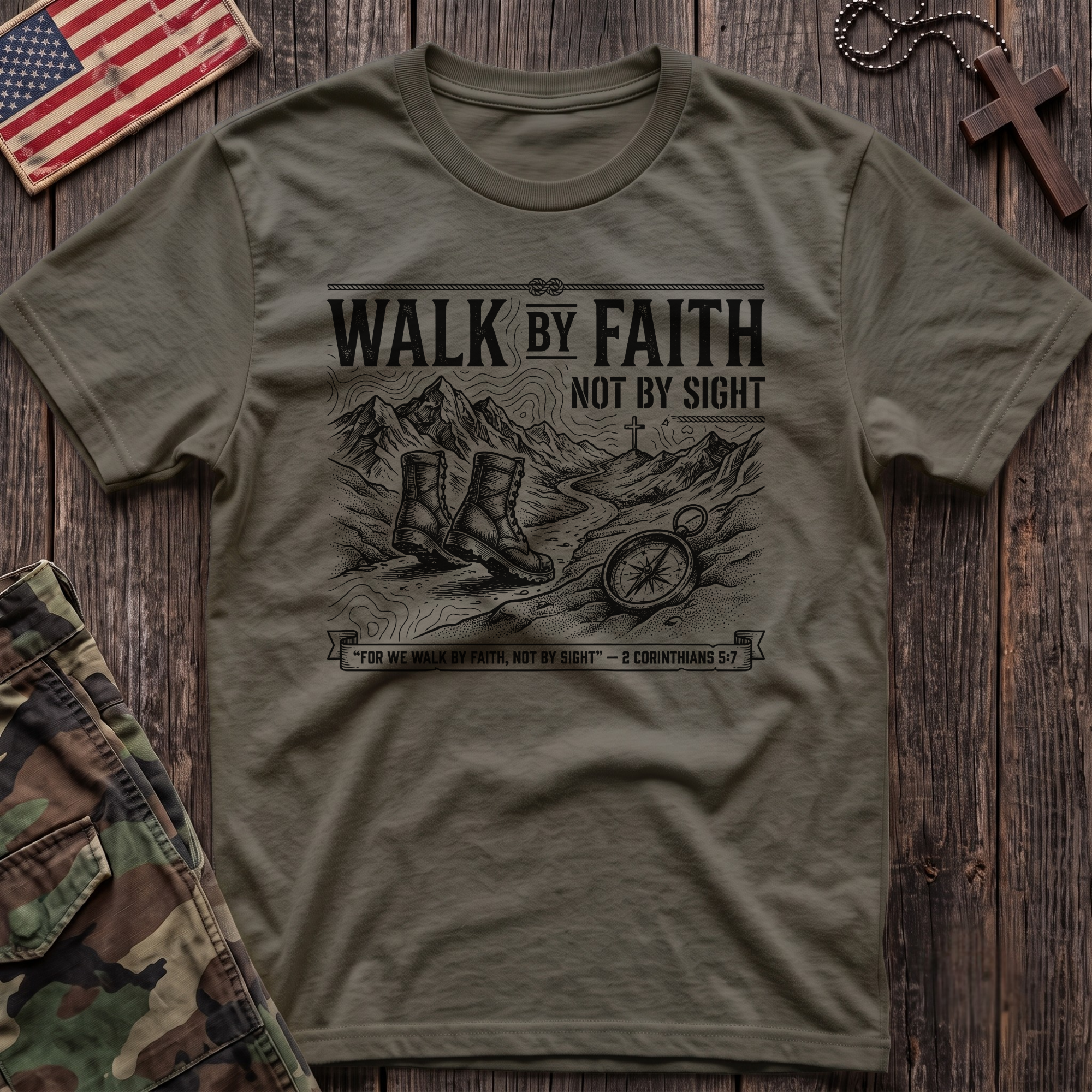 Walk By Faith Vintage T-Shirt