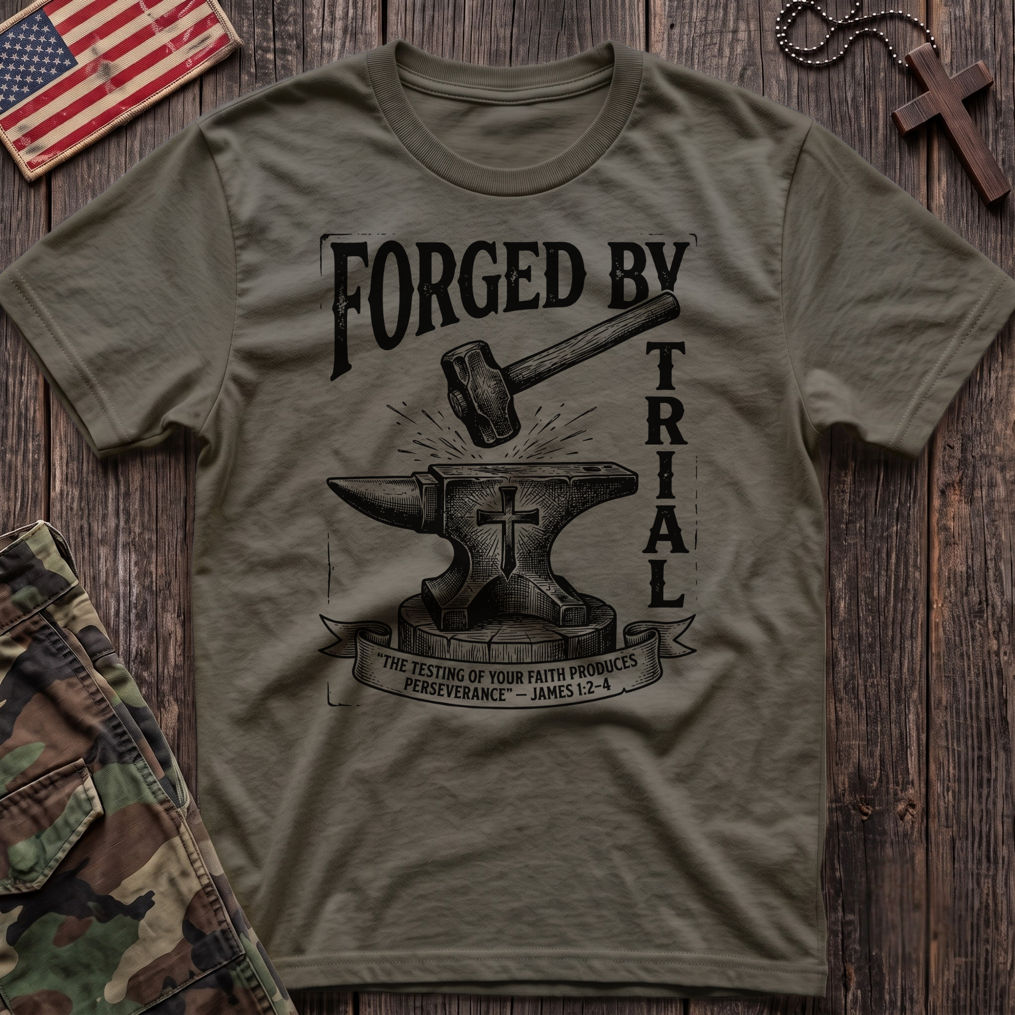 Forged by Trial T-Shirt