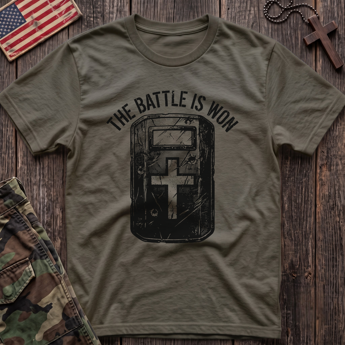 Battle is Won T-Shirt