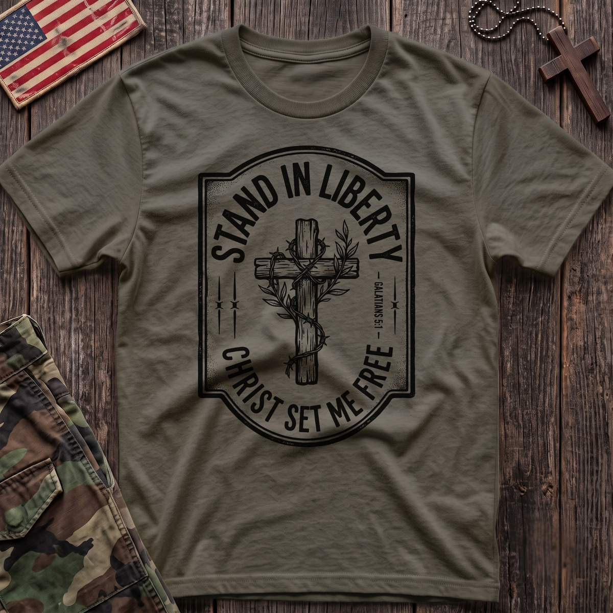Christ Set Me Free T-Shirt