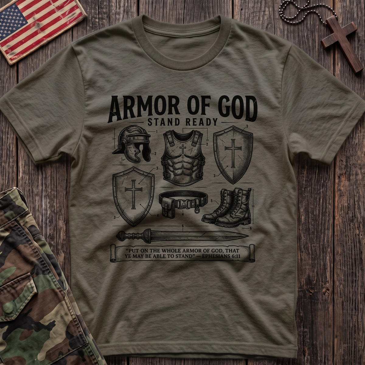 Stand Ready Stamp T-Shirt