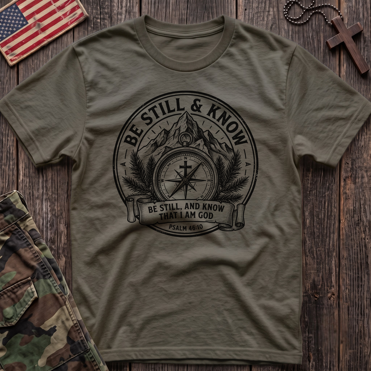 Be Still Mountain T-Shirt