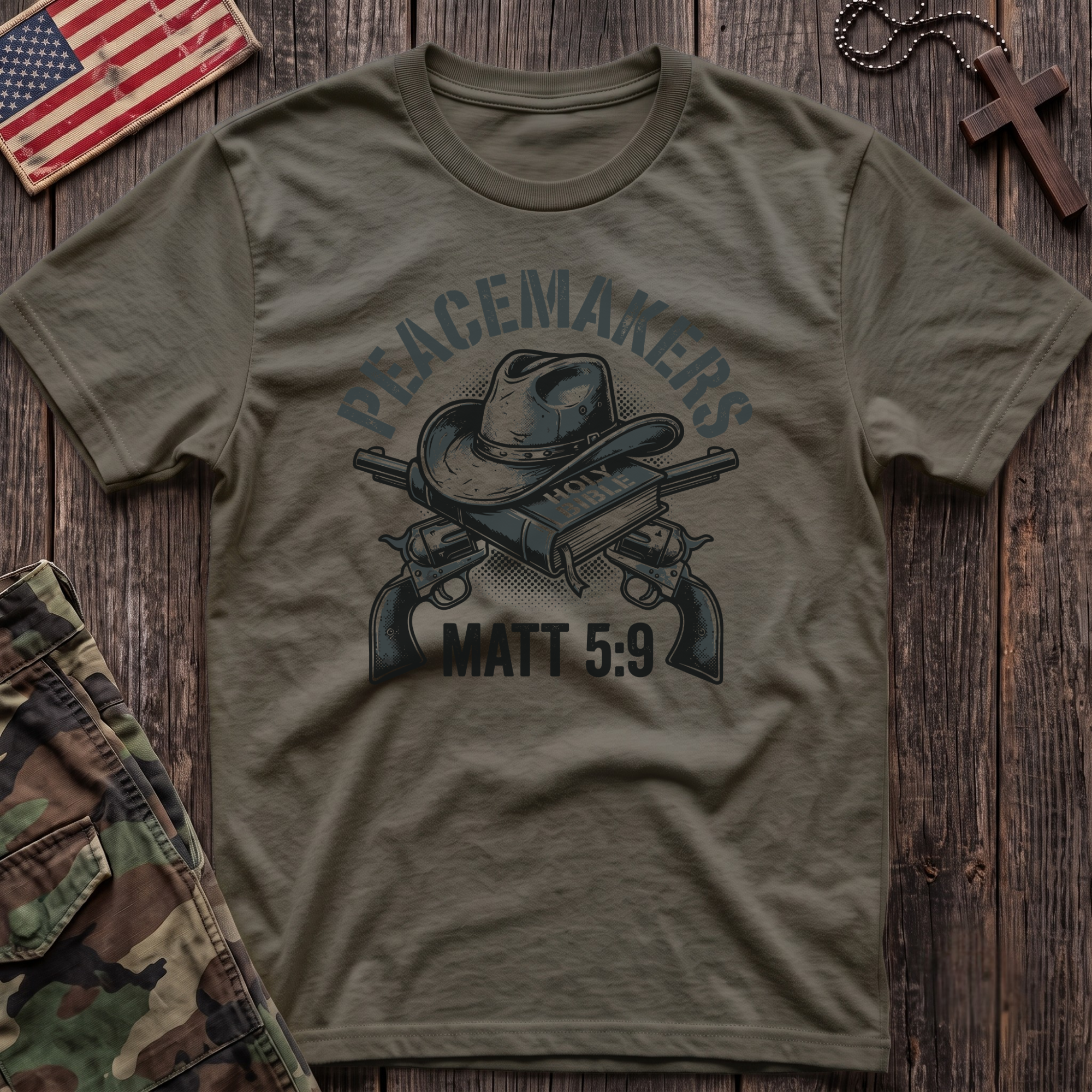 Peacemakers Gun T-Shirt