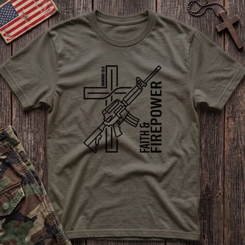 Faith and Firepower T-Shirt