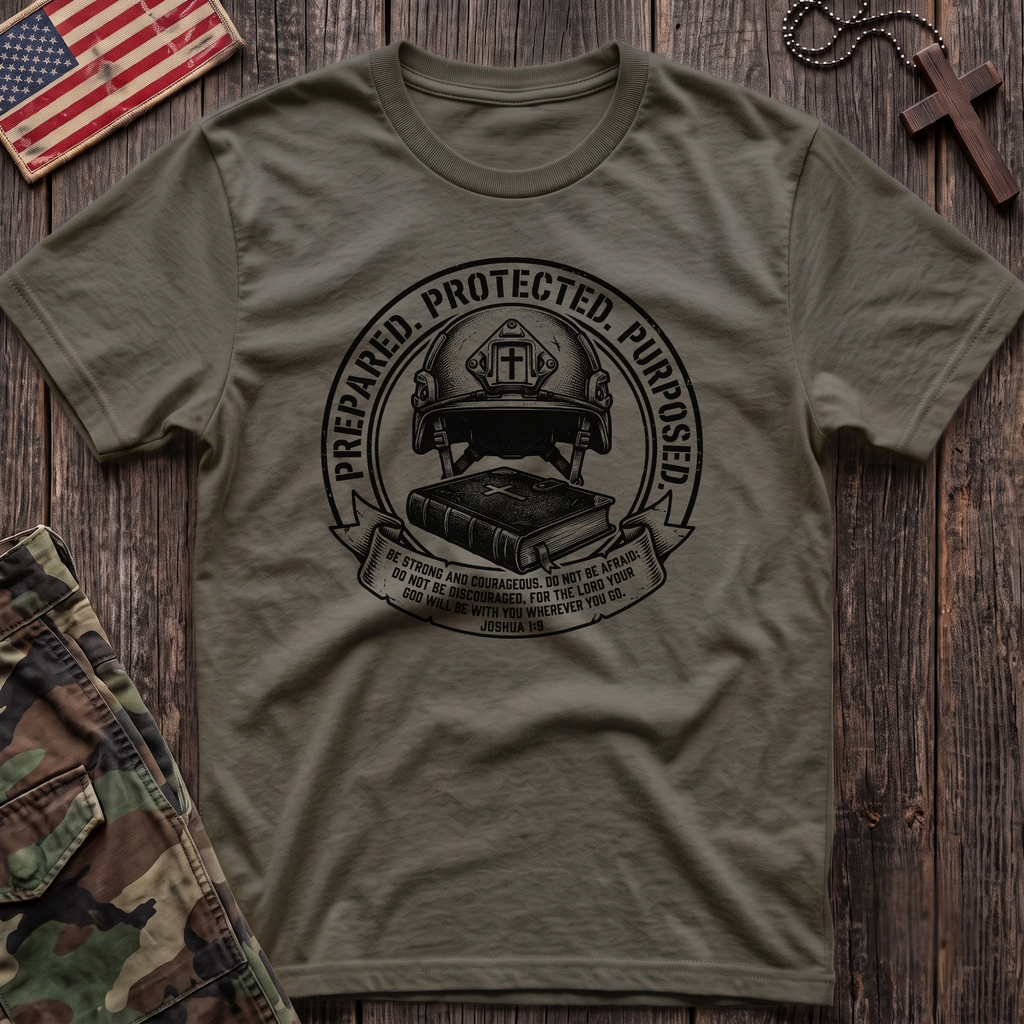 Prepared Protected Purposed T-Shirt