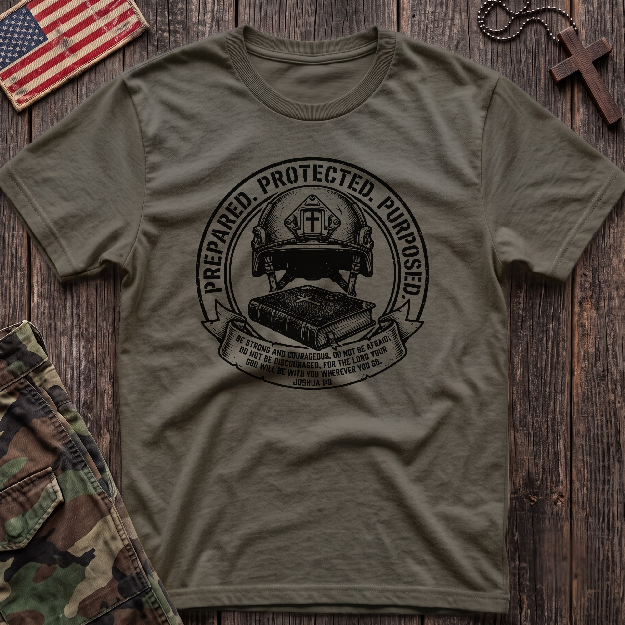 Prepared Protected Purposed T-Shirt