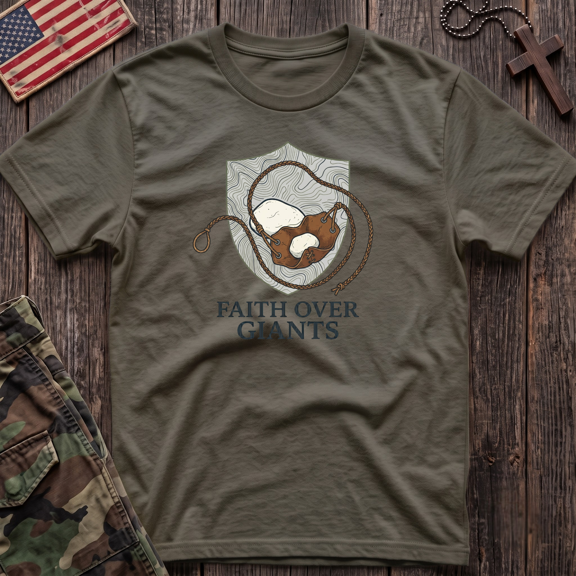 Faith Over Giants T-Shirt