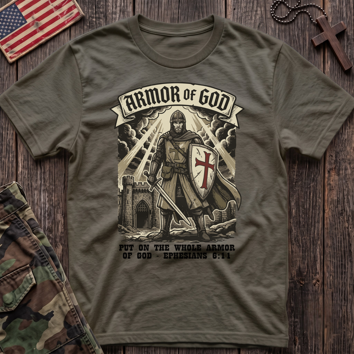 Eph 6:11 Soldier T-Shirt
