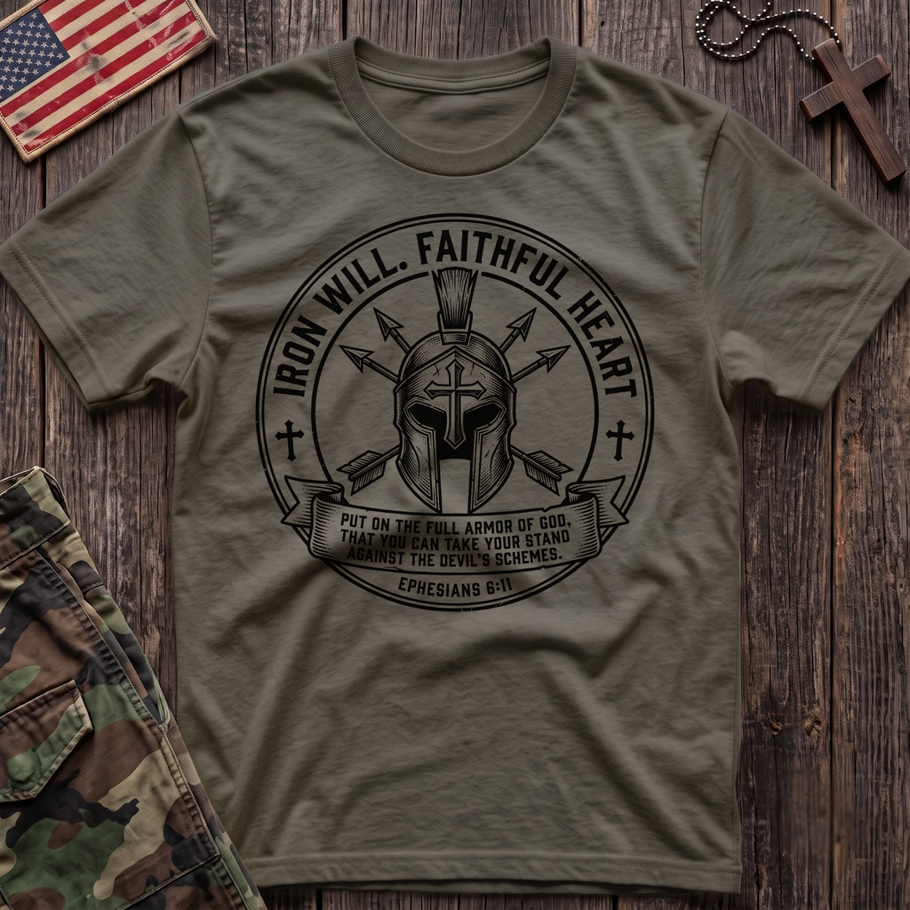 Iron Will Faithful Heart T-Shirt