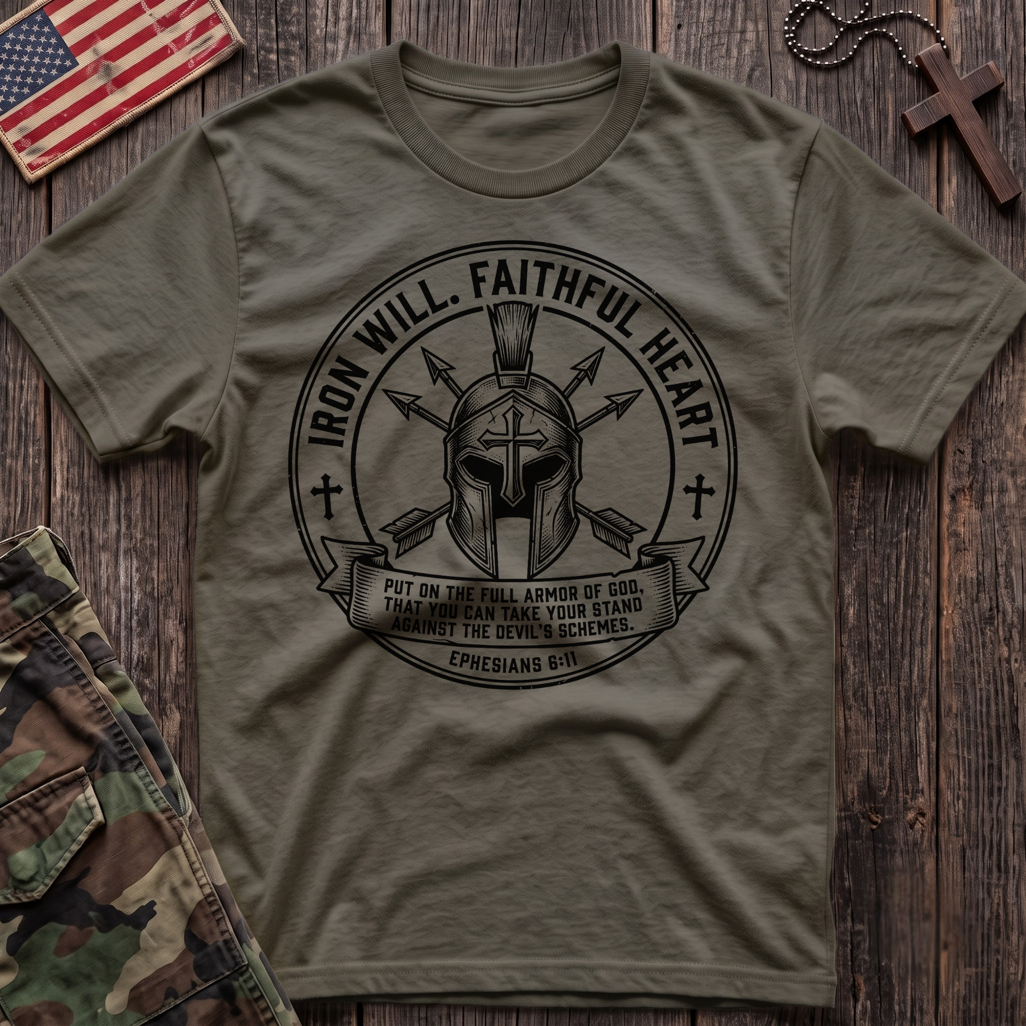 Iron Will Faithful Heart T-Shirt