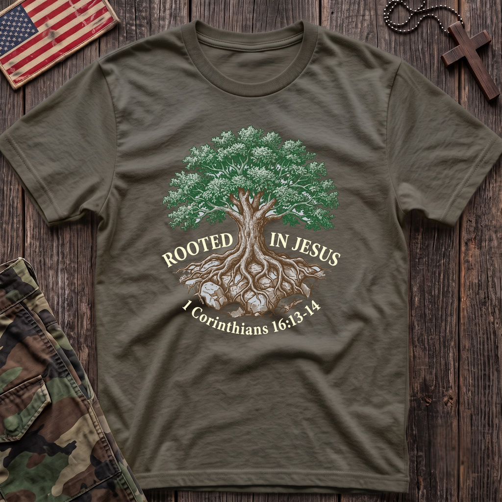Rooted in Jesus T-Shirt