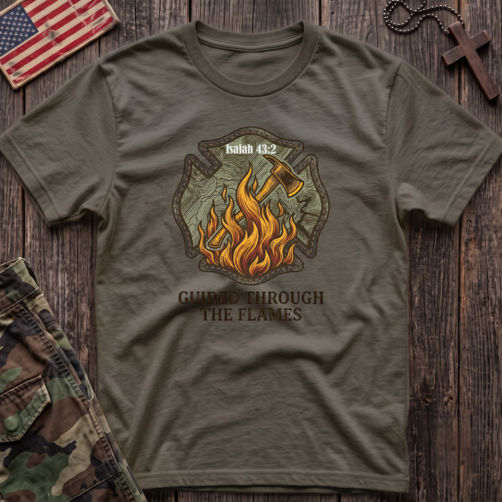 Guided Thru The Flames T-Shirt