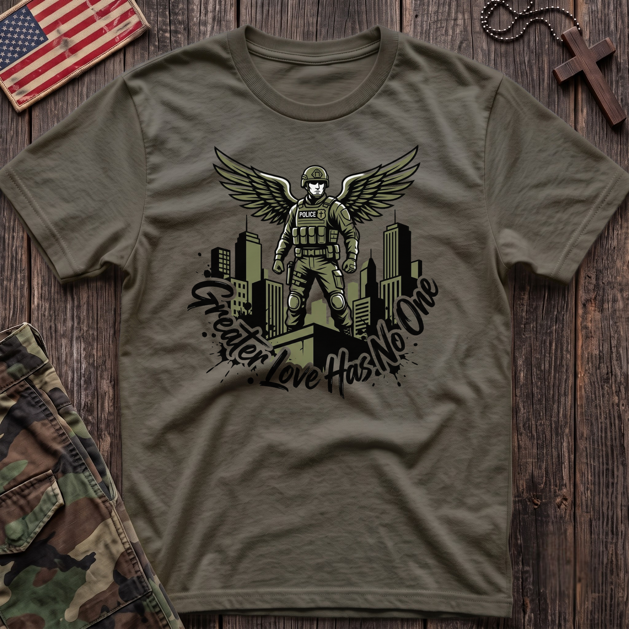 Police Tribute T-Shirt
