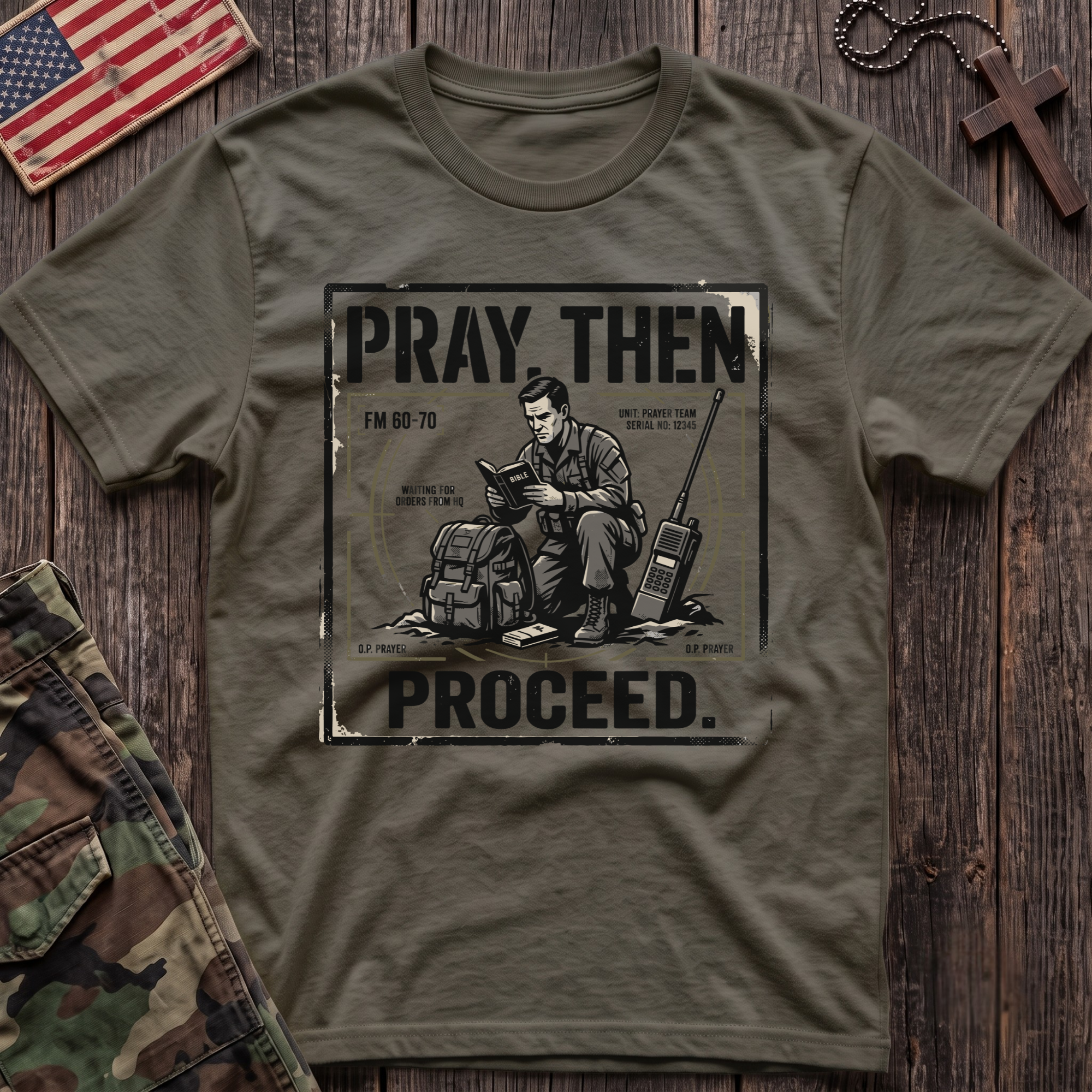 Pray Then Proceed T-Shirt