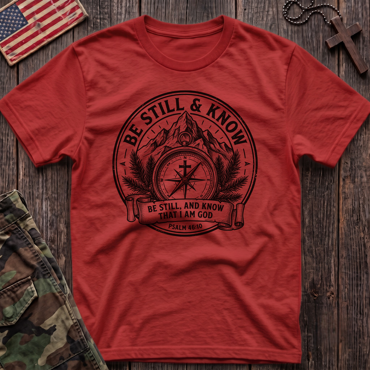 Be Still Mountain T-Shirt