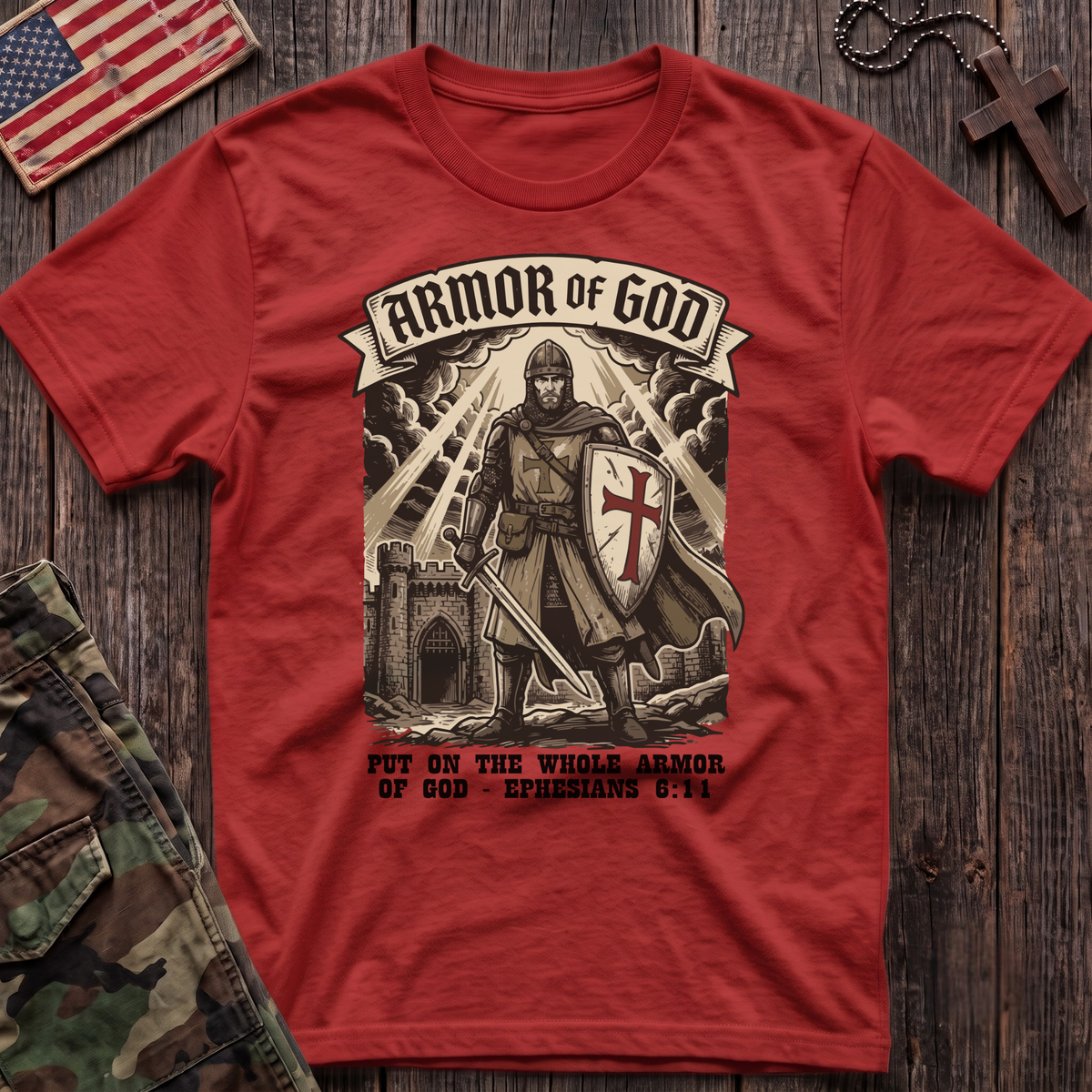 Eph 6:11 Soldier T-Shirt