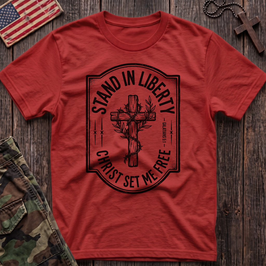 Christ Set Me Free T-Shirt