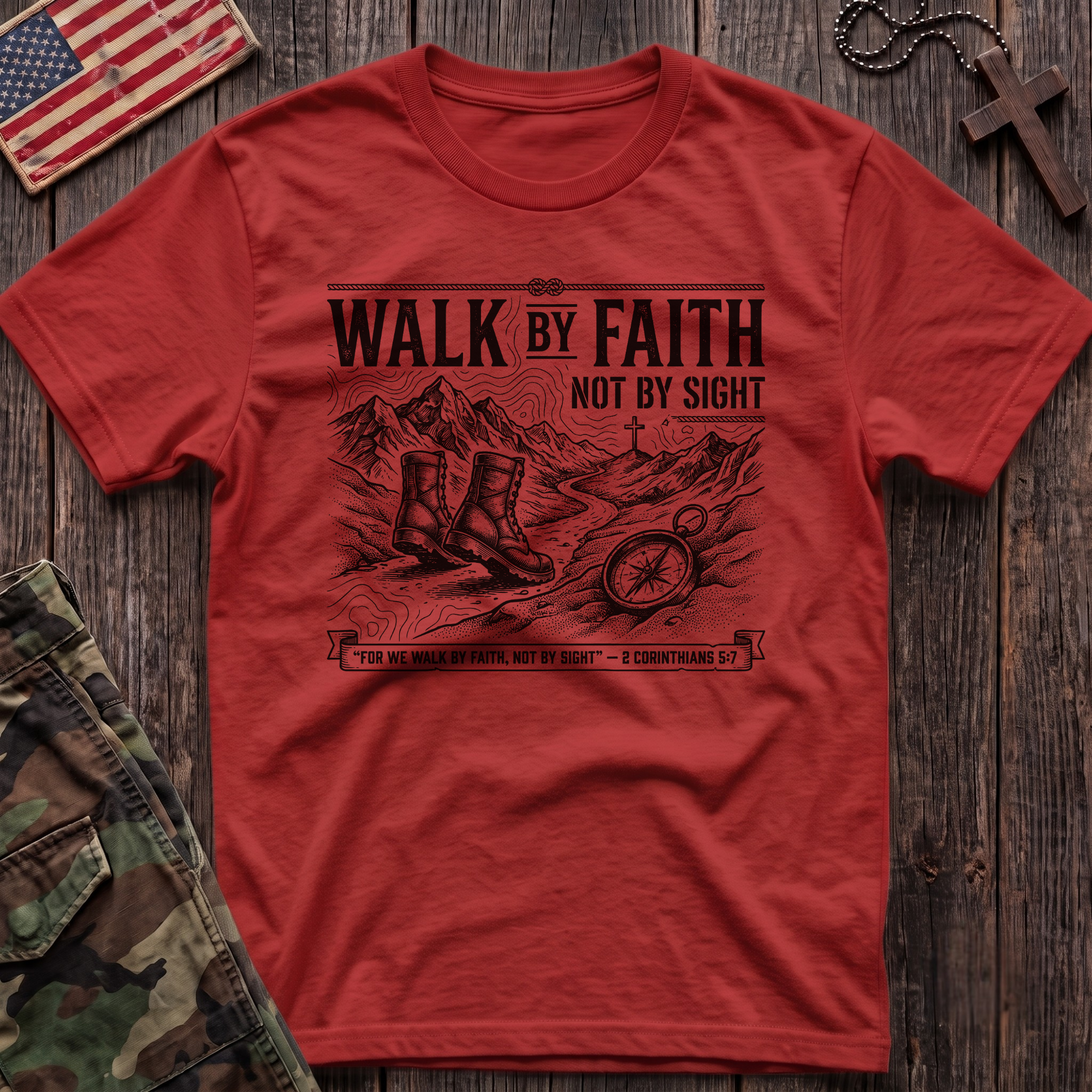 Walk By Faith Vintage T-Shirt