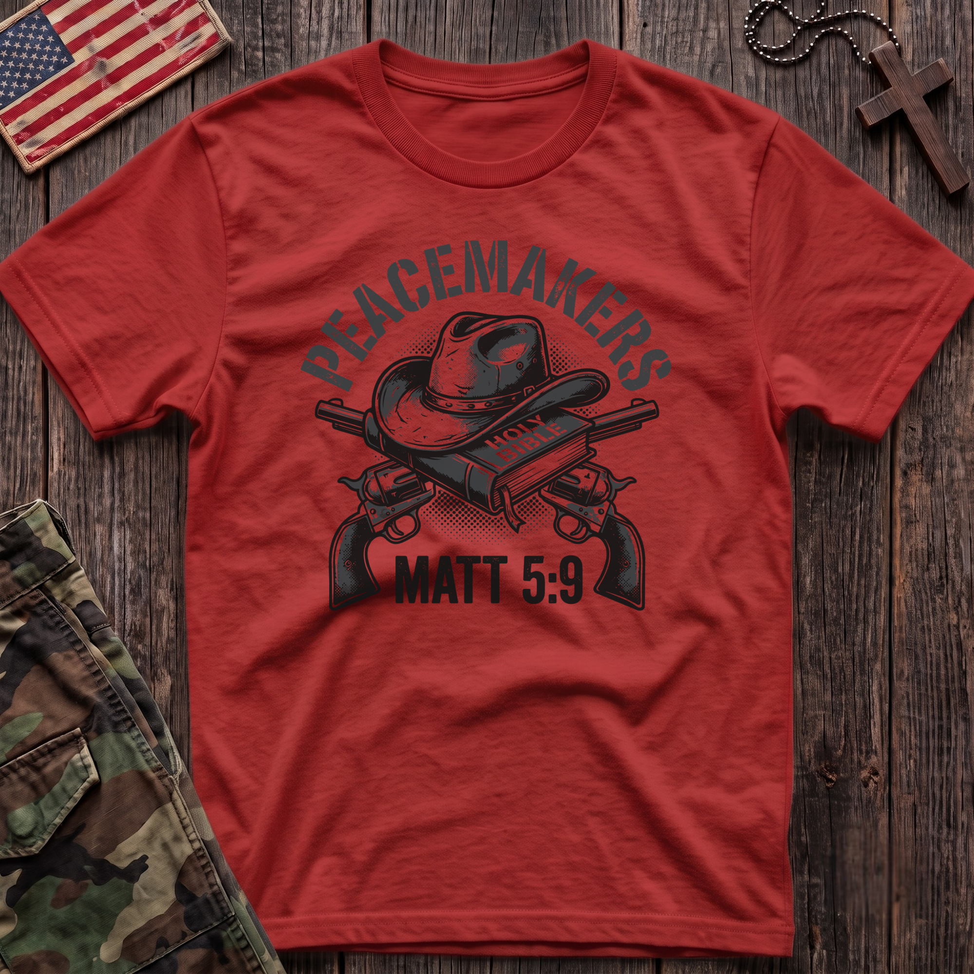Peacemakers Gun T-Shirt