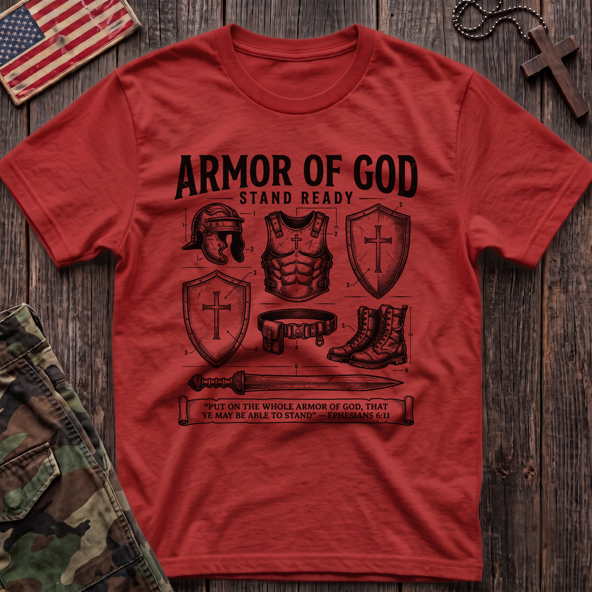 Stand Ready Stamp T-Shirt