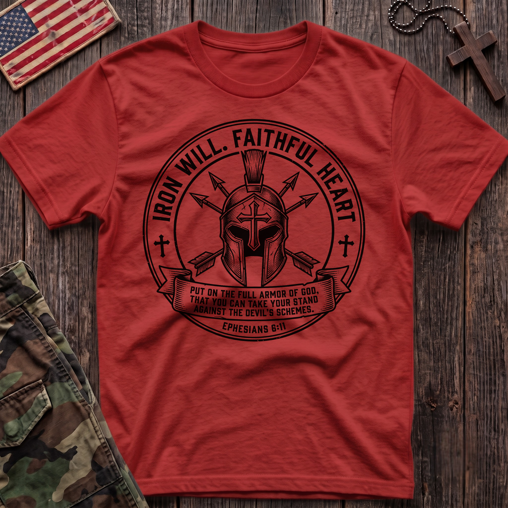Iron Will Faithful Heart T-Shirt
