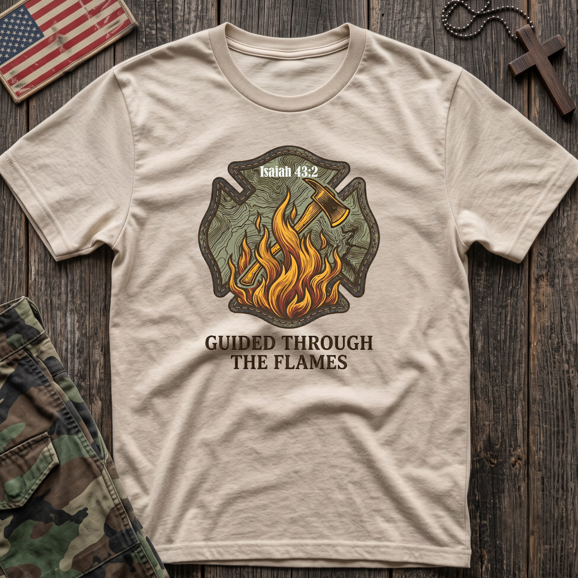 Guided Thru The Flames T-Shirt