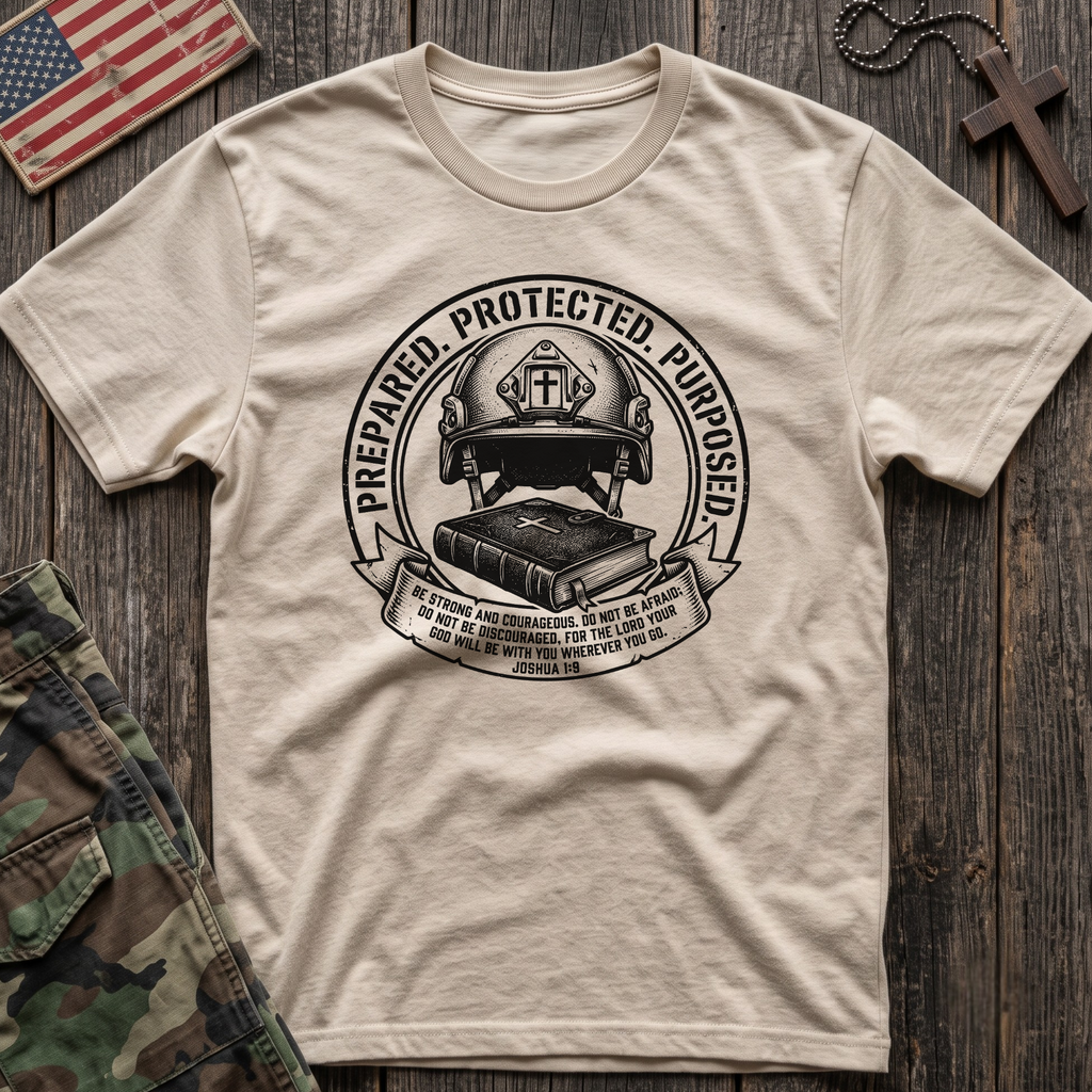 Prepared Protected Purposed T-Shirt
