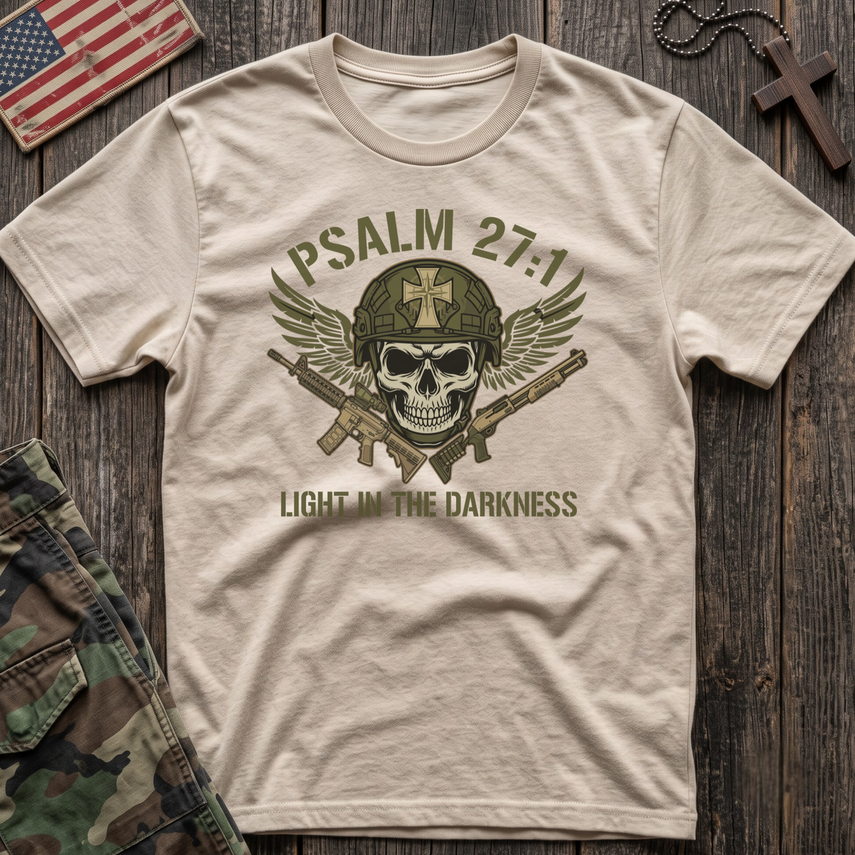 27:1 Skull Helmet T-Shirt