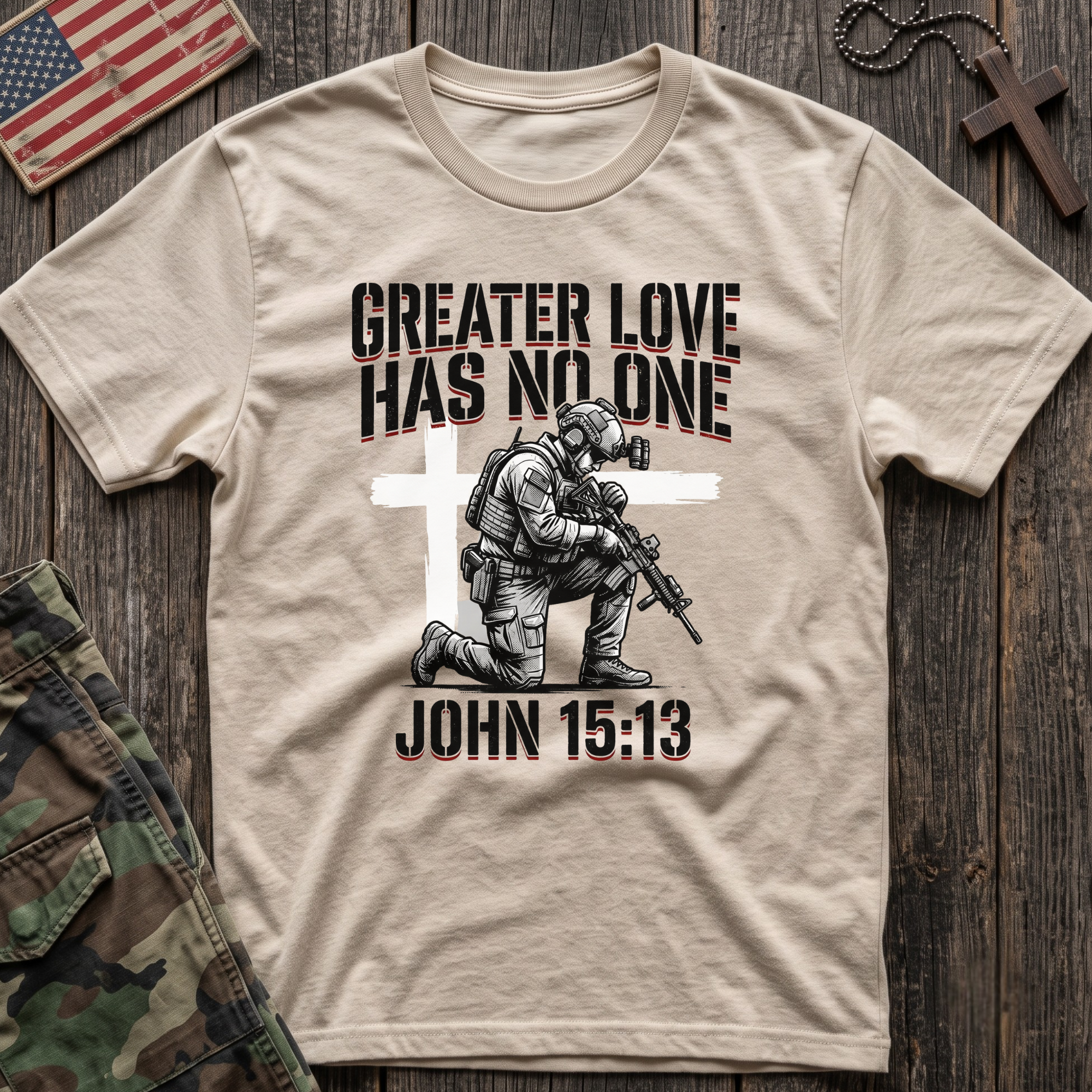Kneeling Soldier T-Shirt