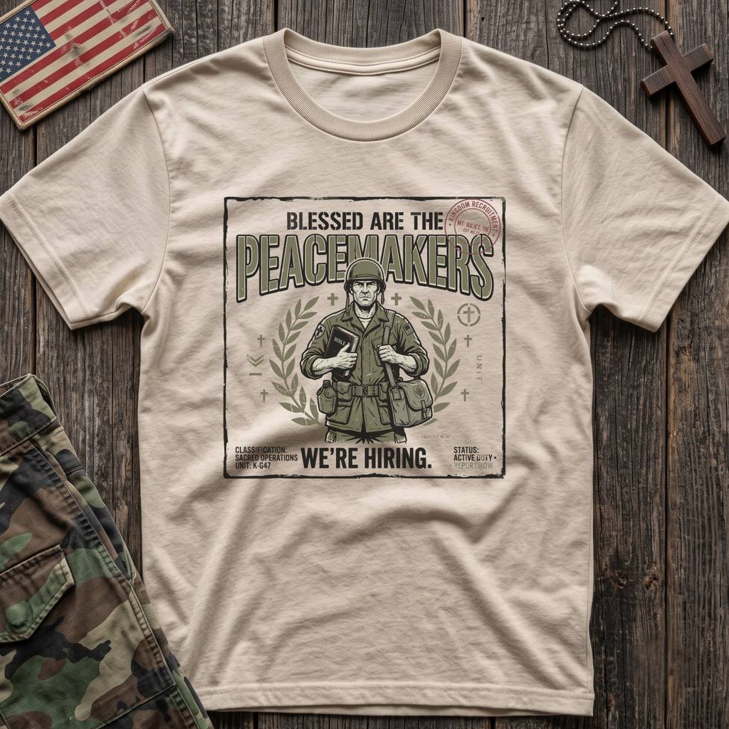 Peacemakers Army Poster T-Shirt