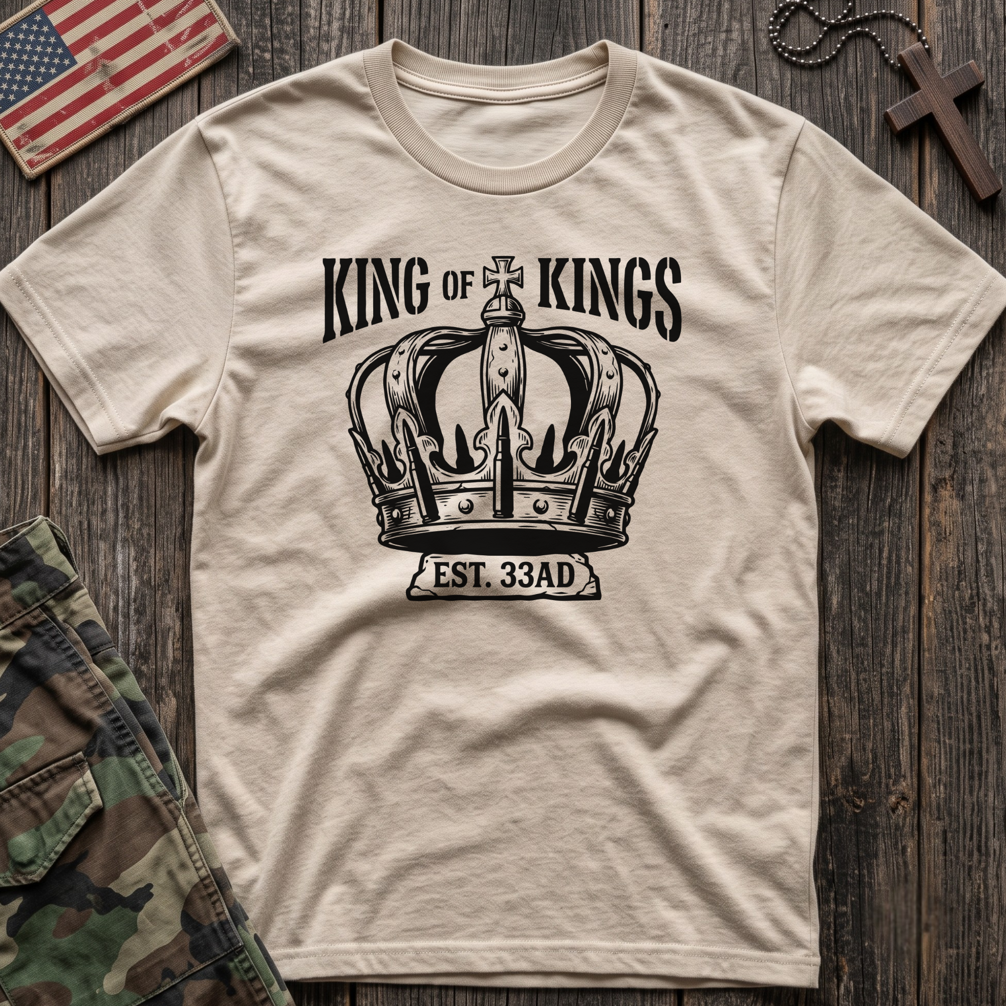Bullet Crown King T-Shirt
