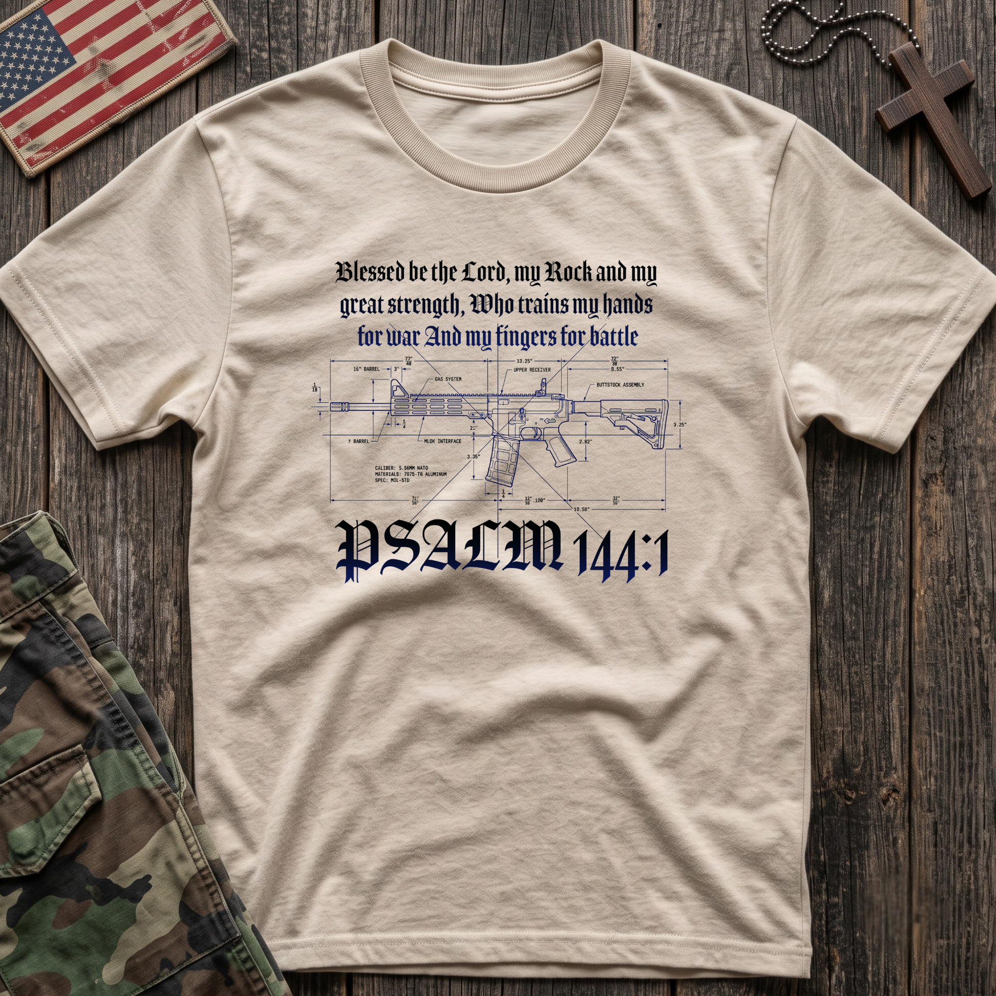 Rifle Blueprint T-Shirt