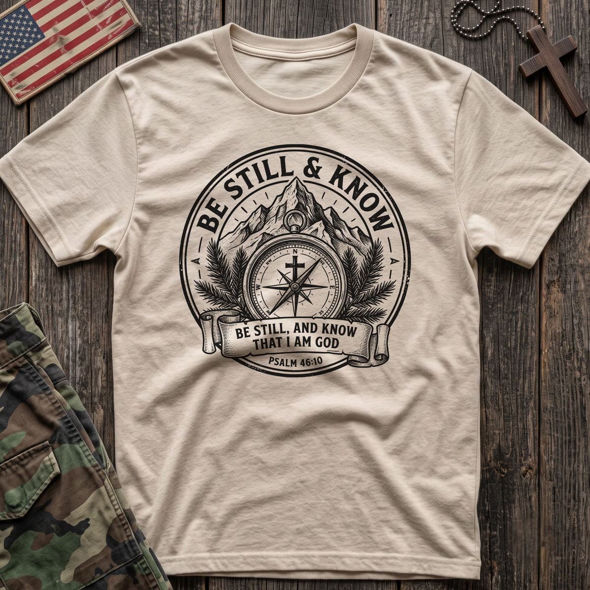 Be Still Mountain T-Shirt