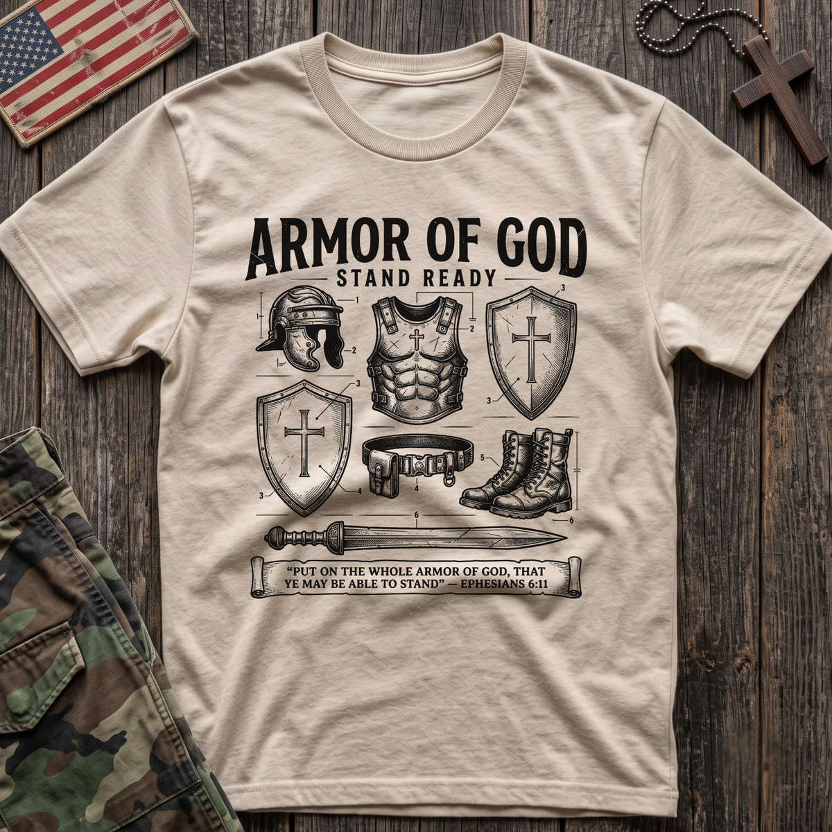 Stand Ready Stamp T-Shirt