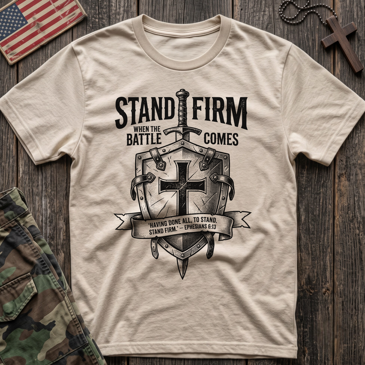Stand Firm Eph 6:13 T-Shirt