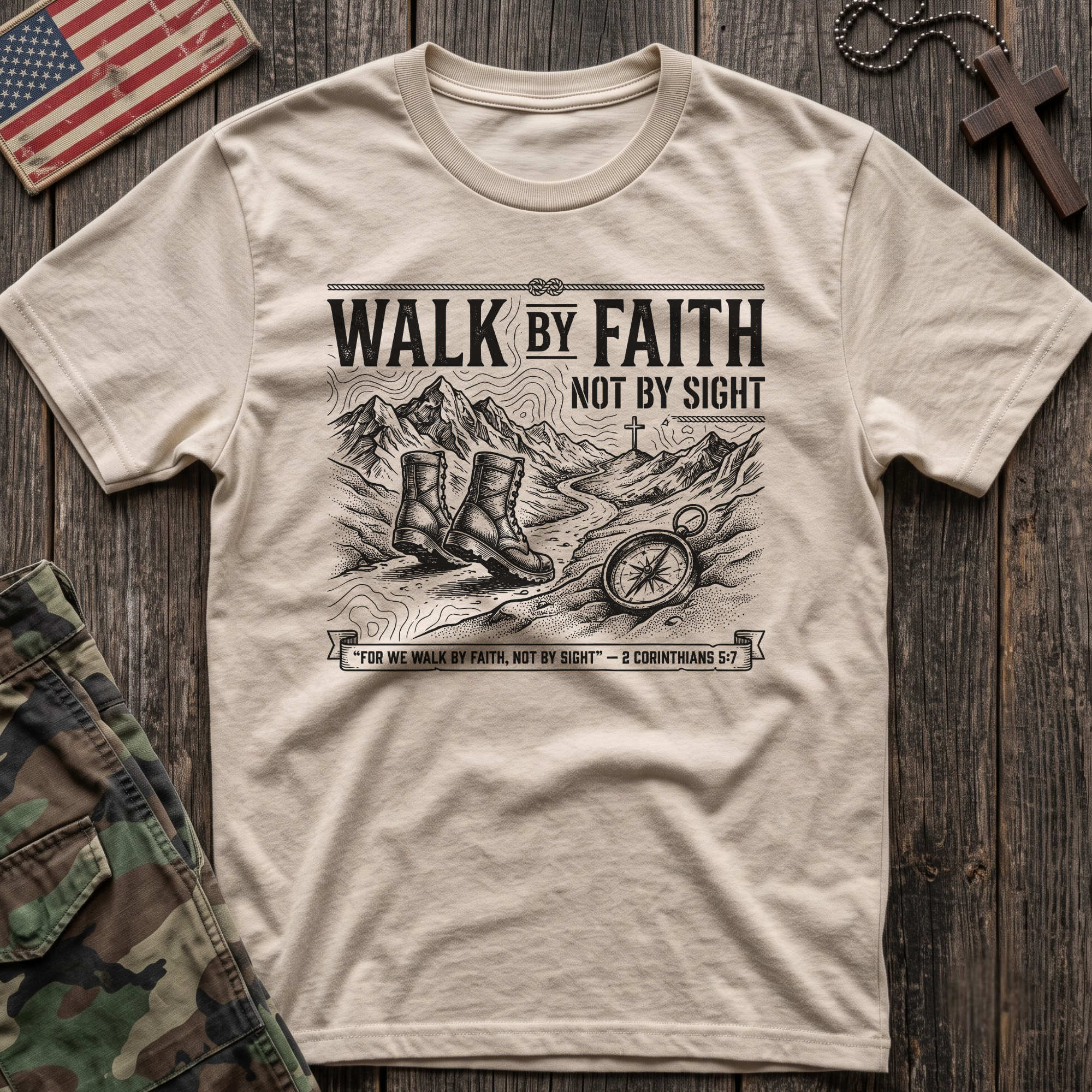 Walk By Faith Vintage T-Shirt