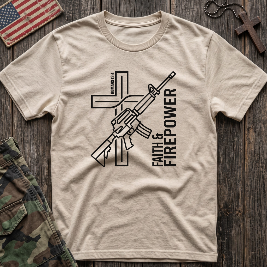 Faith and Firepower T-Shirt