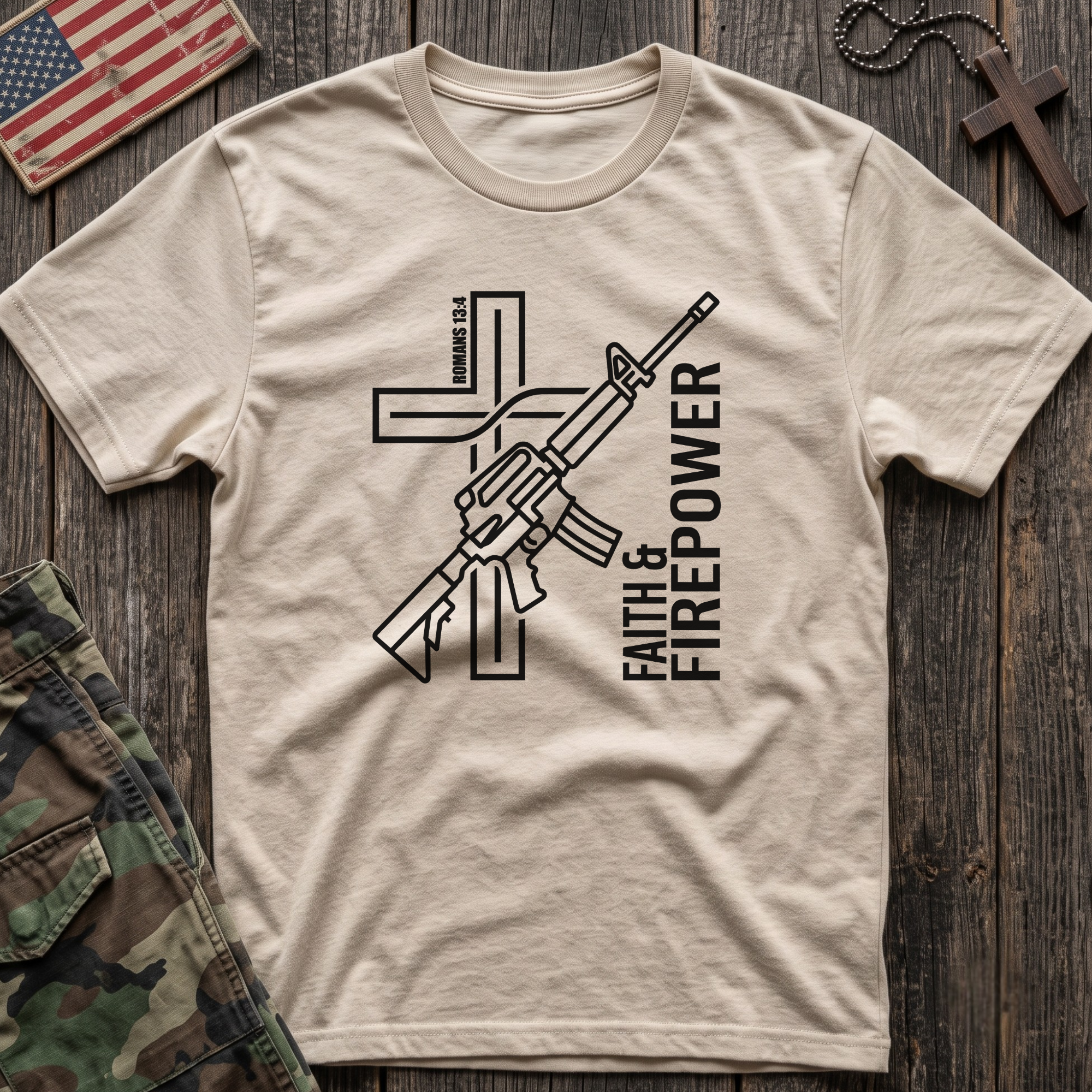 Faith and Firepower T-Shirt
