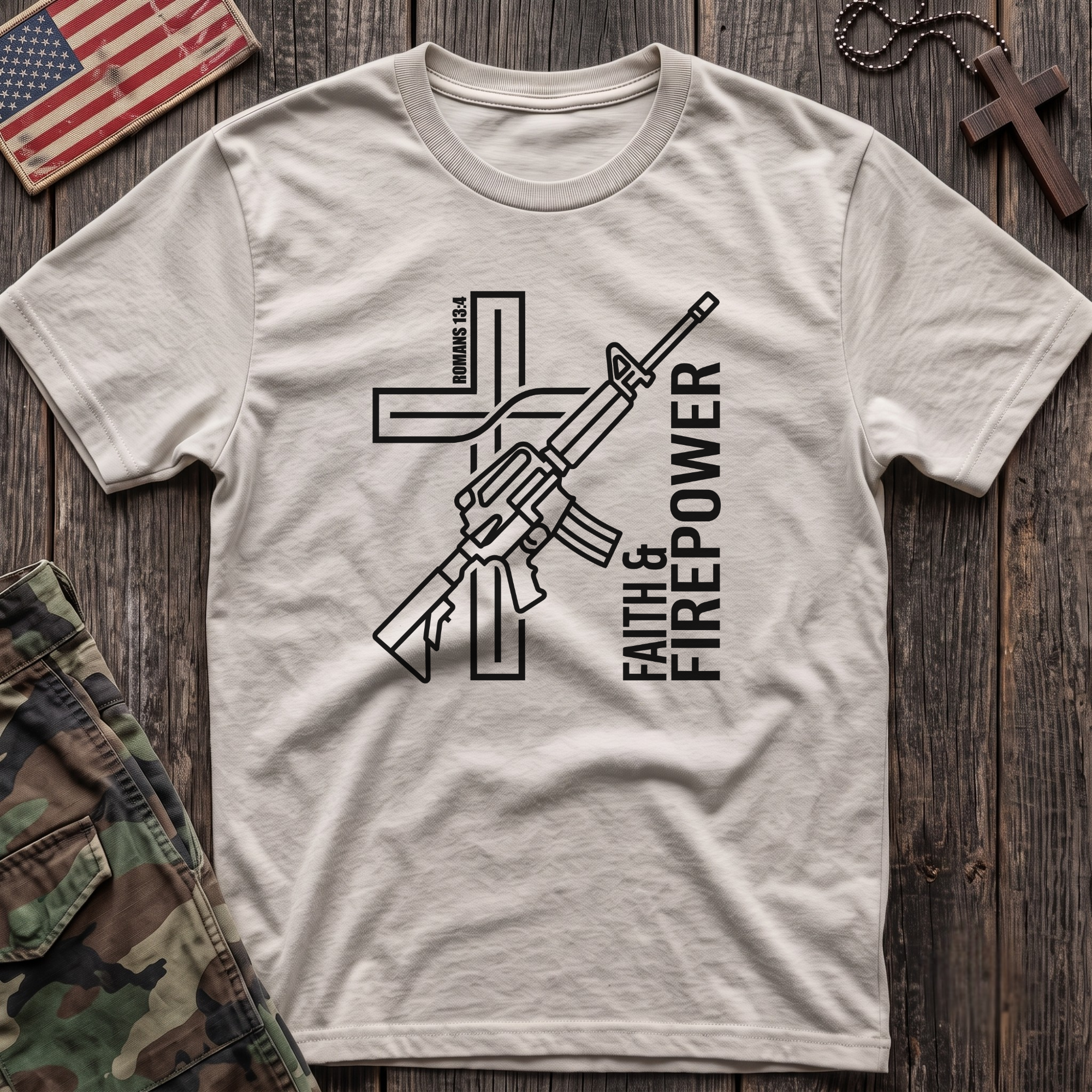 Faith and Firepower T-Shirt